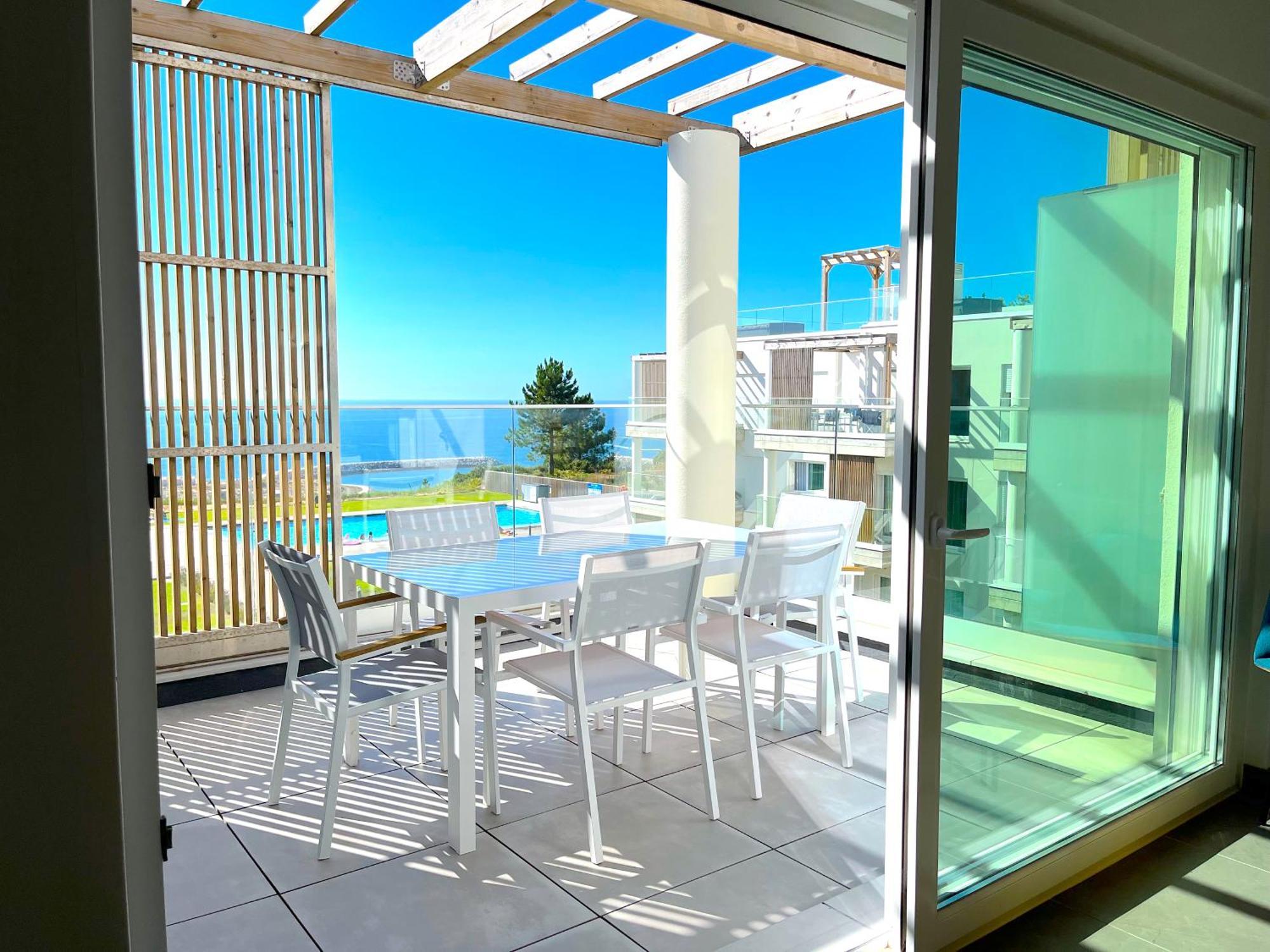 Mar A Vista - Condominium With Pool, Gym And Sea Views Nazaré Extérieur photo