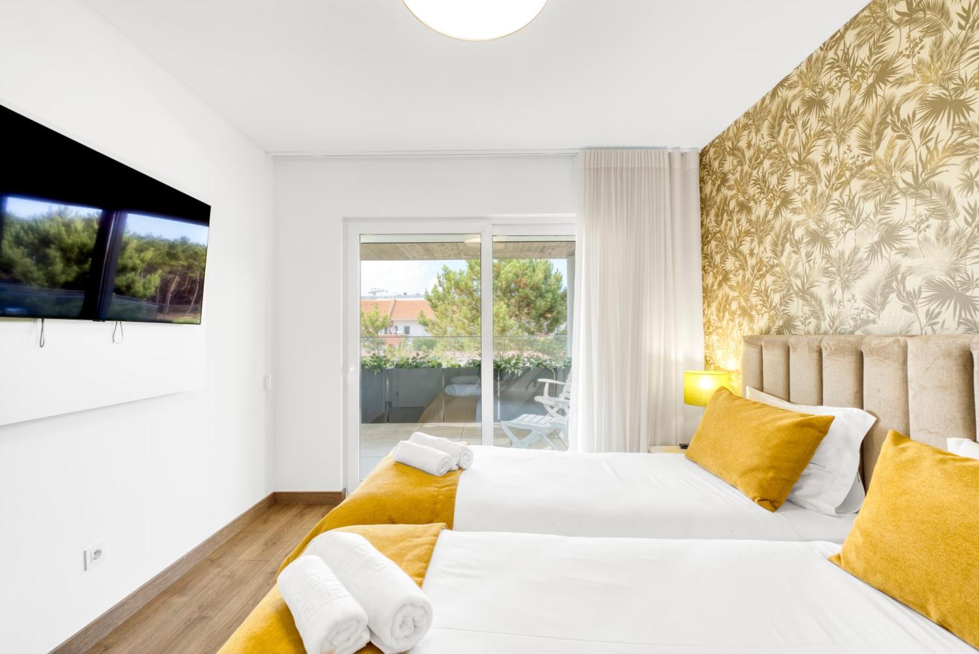 Mar A Vista - Condominium With Pool, Gym And Sea Views Nazaré Chambre photo