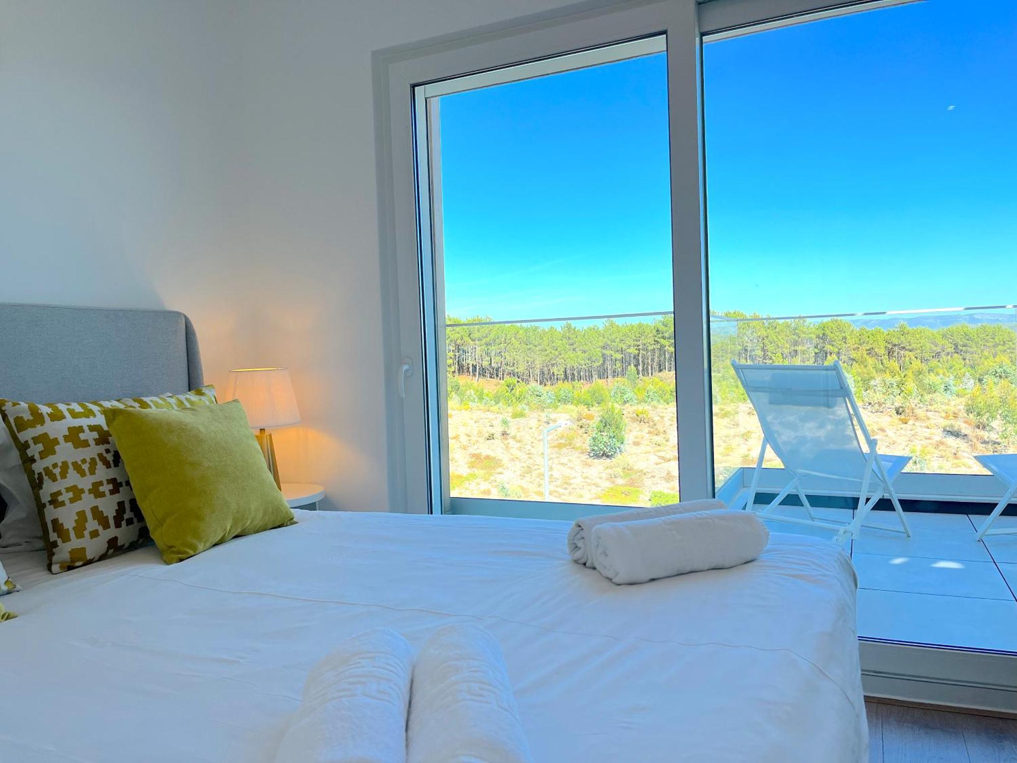 Mar A Vista - Condominium With Pool, Gym And Sea Views Nazaré Extérieur photo
