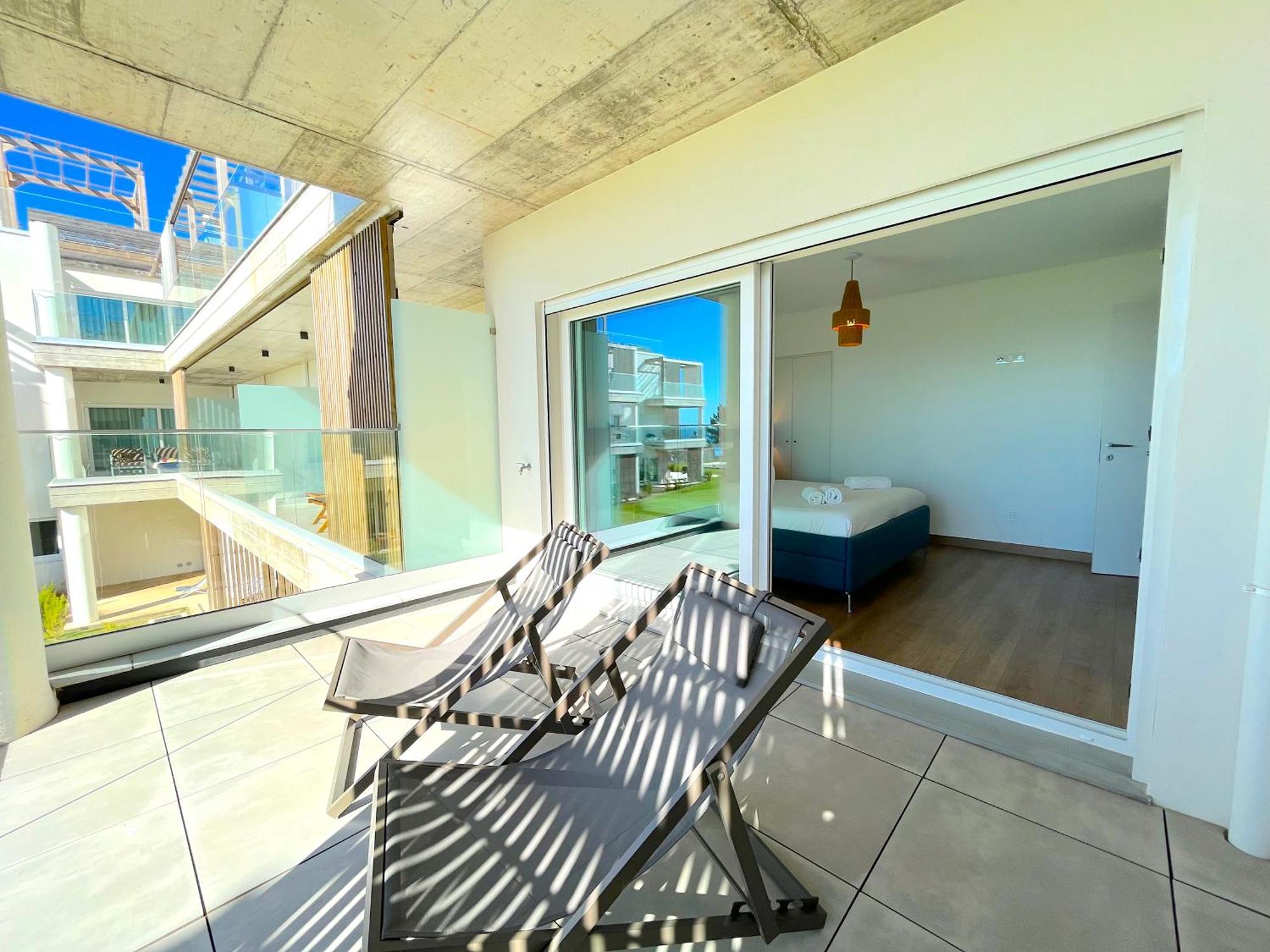 Mar A Vista - Condominium With Pool, Gym And Sea Views Nazaré Extérieur photo