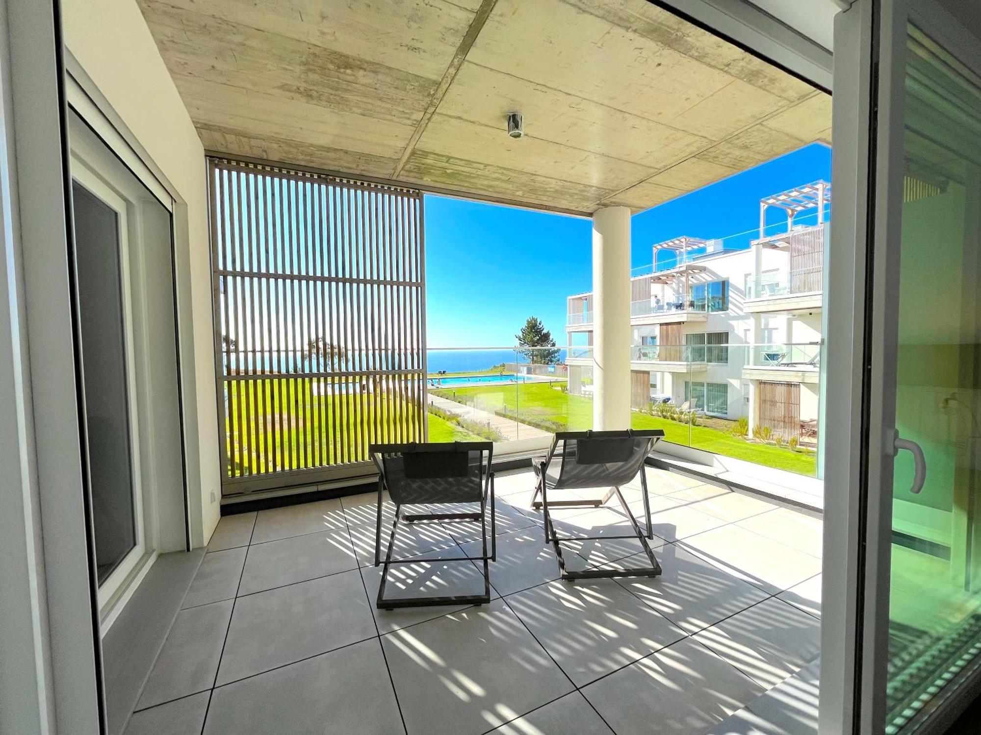 Mar A Vista - Condominium With Pool, Gym And Sea Views Nazaré Extérieur photo