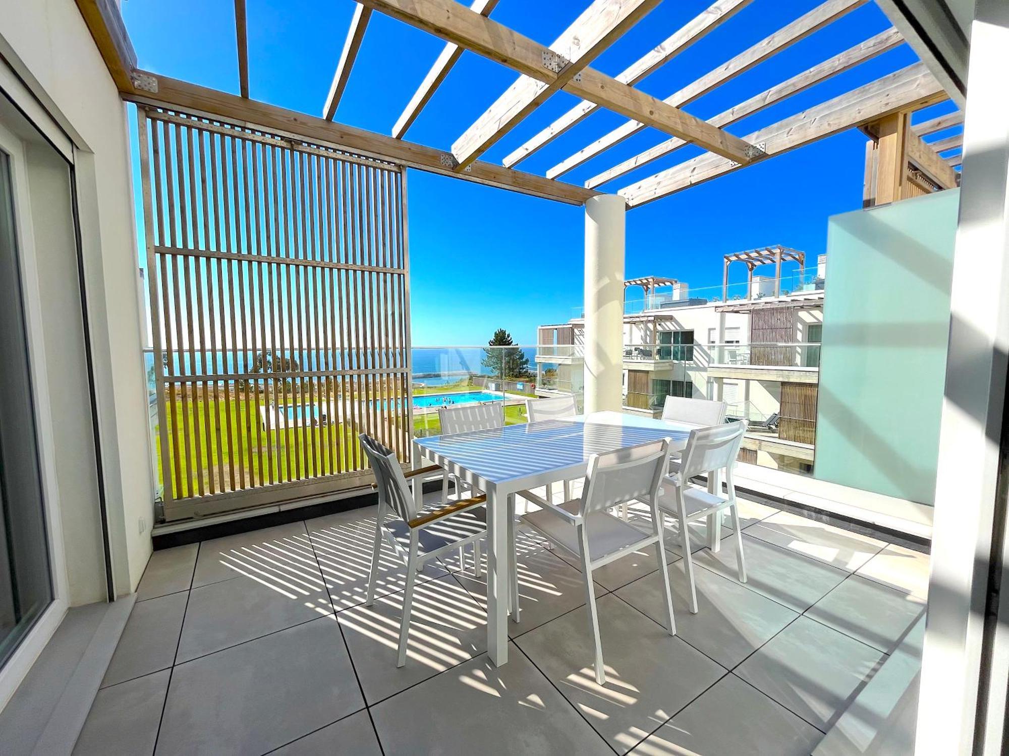 Mar A Vista - Condominium With Pool, Gym And Sea Views Nazaré Extérieur photo