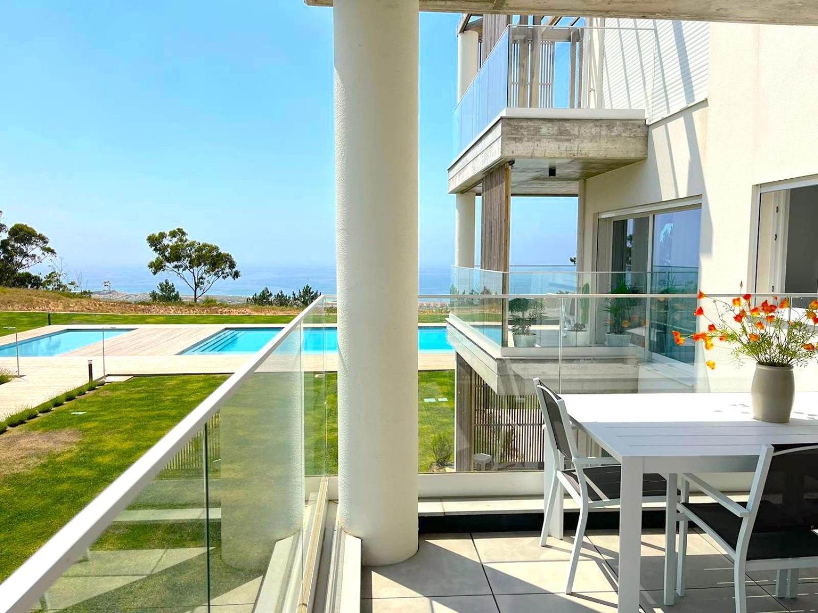 Mar A Vista - Condominium With Pool, Gym And Sea Views Nazaré Extérieur photo