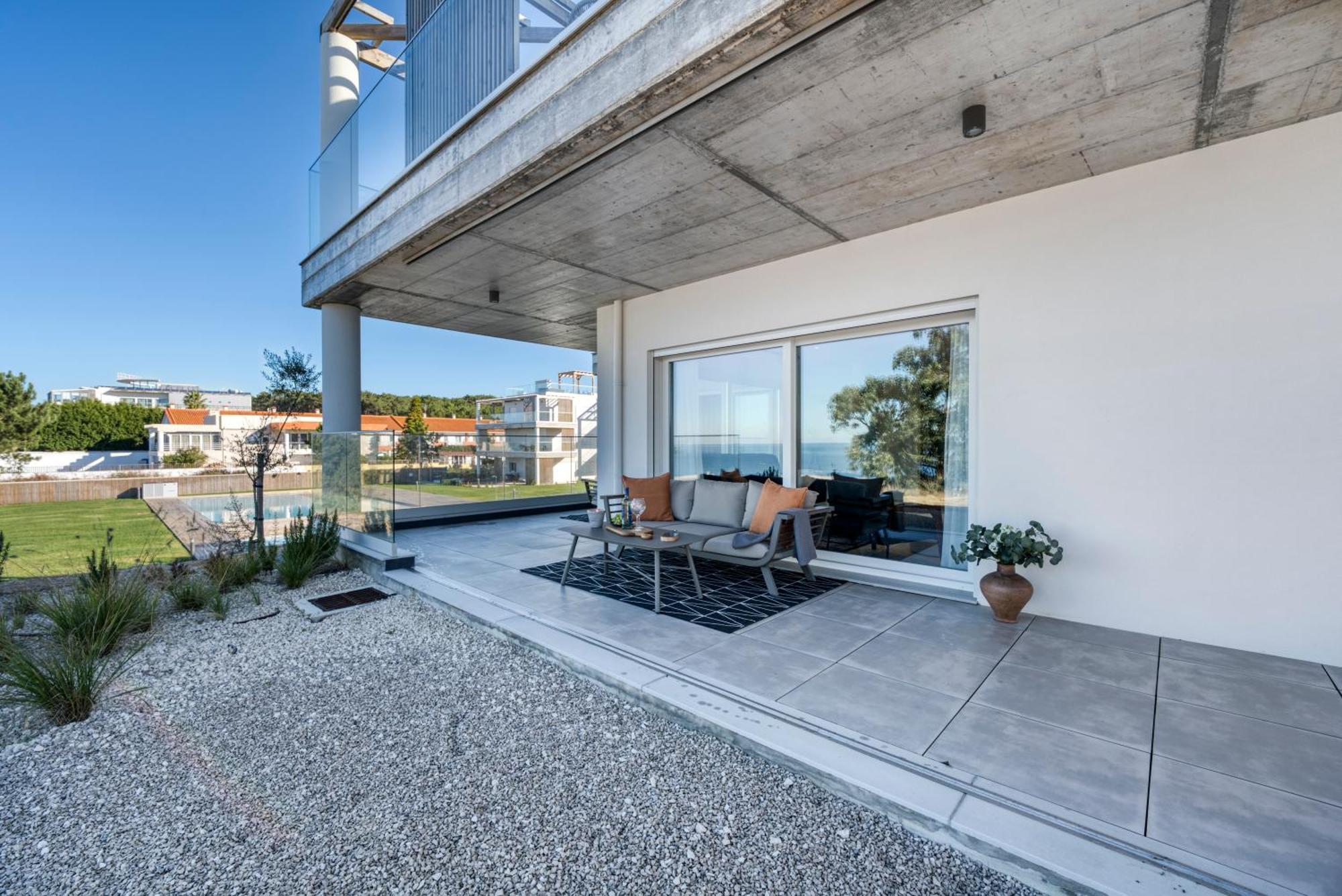 Mar A Vista - Condominium With Pool, Gym And Sea Views Nazaré Chambre photo