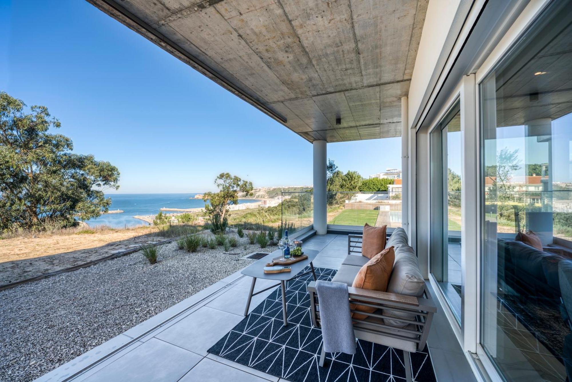 Mar A Vista - Condominium With Pool, Gym And Sea Views Nazaré Chambre photo