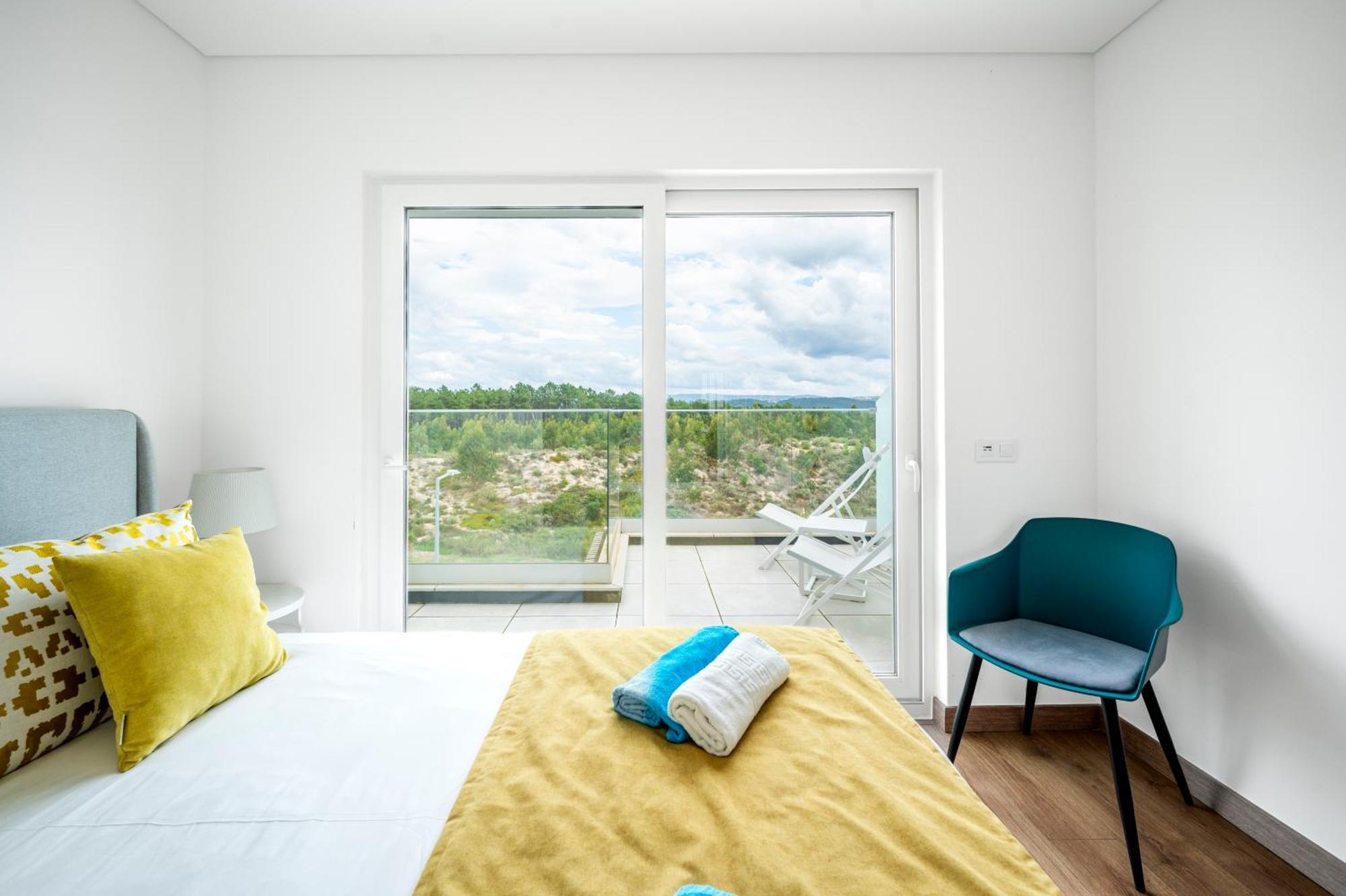 Mar A Vista - Condominium With Pool, Gym And Sea Views Nazaré Chambre photo