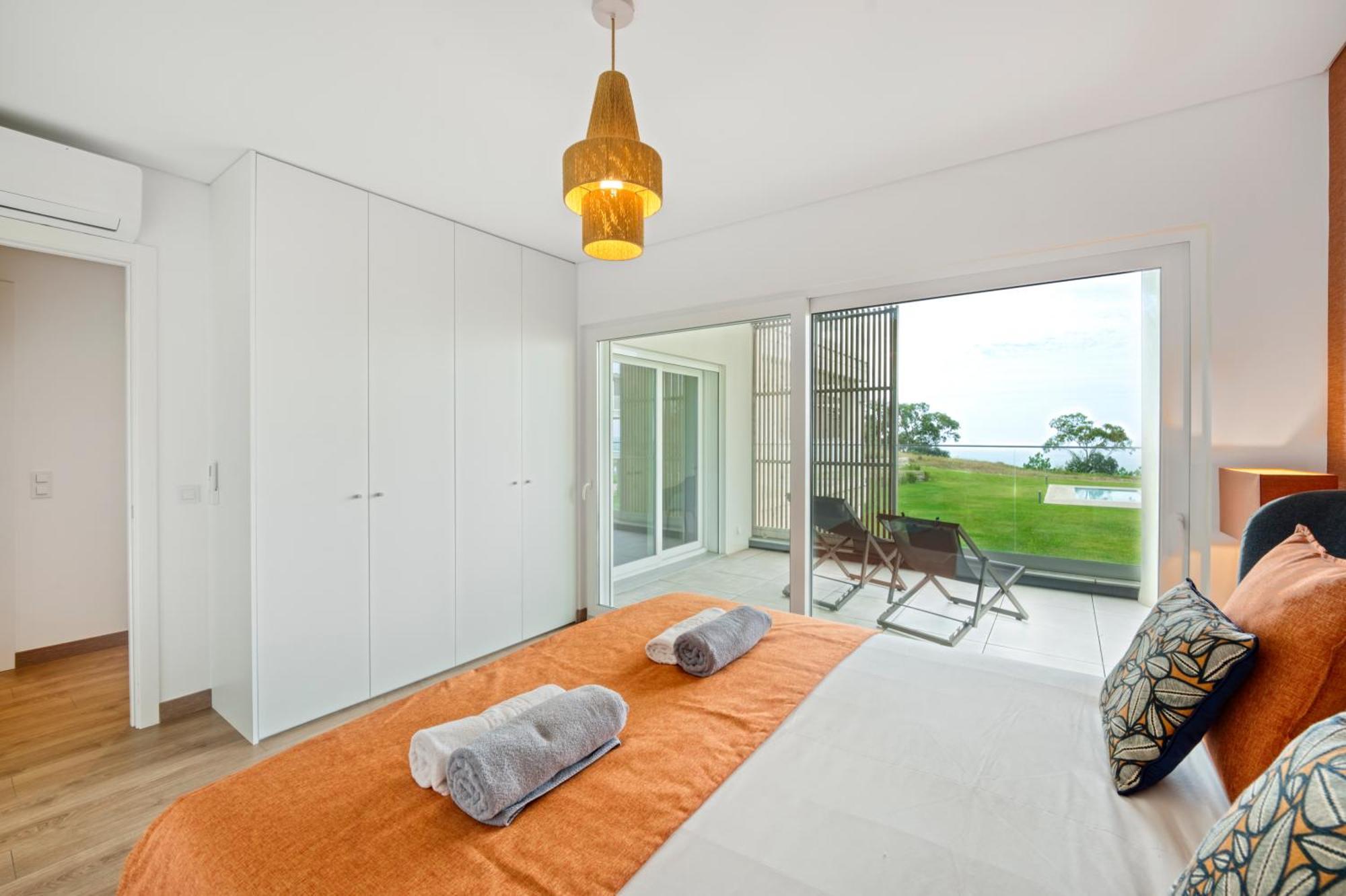 Mar A Vista - Condominium With Pool, Gym And Sea Views Nazaré Chambre photo